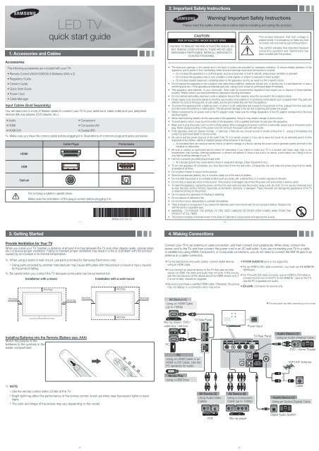 Samsung LED EH6000 Series TV 55 Class 54 6 Diag UN55EH6000FXZA