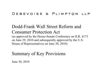 the reform and consumer protection act dodd Under the dodd-frank wall street reform and consumer protection act (dodd- frank act), all covered persons or service providers are legally required to refrain from committing unfair, deceptive, or abusive acts or practices (collectively. the reform and consumer protection act dodd Under the dodd-frank wall street reform and consumer protection act (dodd- frank act), all covered persons or service providers are legally required to refrain from committing unfair, deceptive, or abusive acts or practices (collectively.