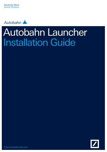 Db autobahn fx options