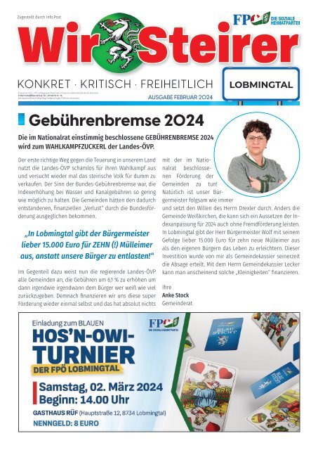 Wir Steirer - Lobmingtal
