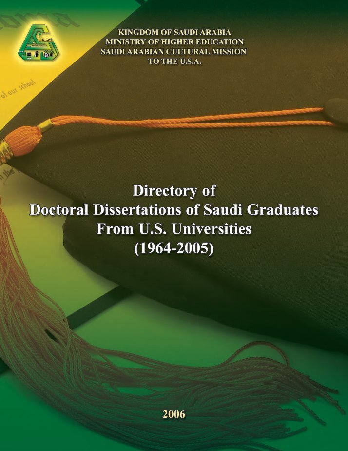 directory of doctoral dissertations directory of doctoral dissertations
