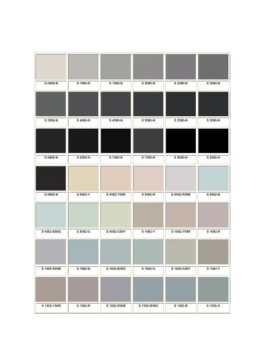 CARTA COLOR NCS carta color ncs: