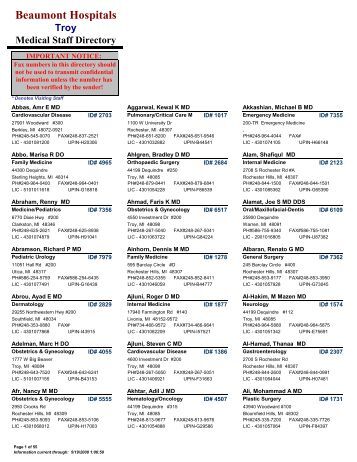 Beaumont Medical Records Online