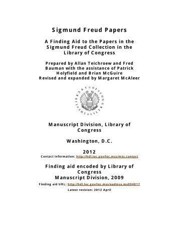 Sigmund freud essay