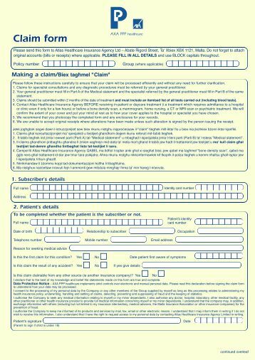 cargo claim form marine cargo claim form atlas insurance malta cargo claim form marine cargo claim form atlas insurance malta