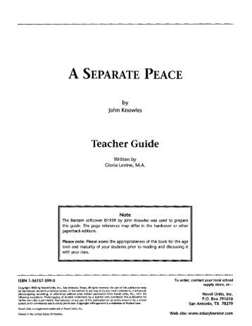 a separate peace dialect journal - peace has deserted devon chapter 7 - oh, you know about the tree, i tried to let my face fall guilty, but i felt instead as though it were being dragged downward. a separate peace dialect journal - peace has deserted devon chapter 7 - oh, you know about the tree, i tried to let my face fall guilty, but i felt instead as though it were being dragged downward.