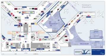 Terminal 1 Abflug/Departures - Frankfurt Airport