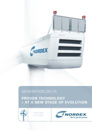 Platform brochure Beta Generation - Nordex