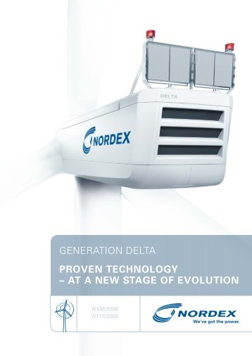 Platform brochure Beta Generation - Nordex