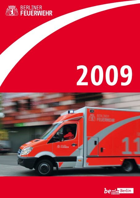 Jahresbericht der Berliner Feuerwehr 2009