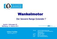 Wankelmotor der bessere Range Extender? - Volkswagen AutoUni