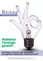 Rivista n°56 - giugno 2012 - Ordine degli Ingegneri della Provincia ...