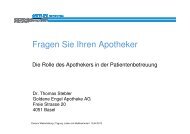 Fragen Sie Ihren Apotheker - Careum Weiterbildung, Aarau