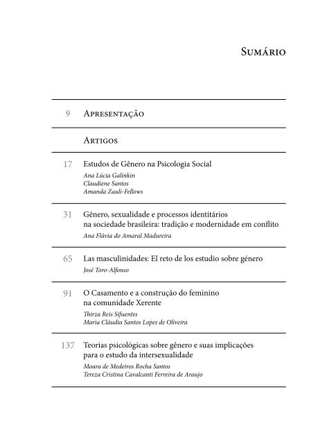 Gênero e Psicologia Social - José Toro Alfonso