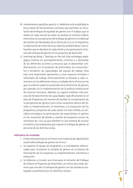 Desafíos para la igualdad de género en Argentina - Programa de ...