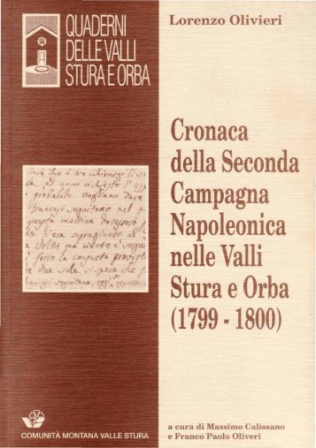 Cronaca dellaSe nda Campagna Napoleonica ... - Archivio Storico