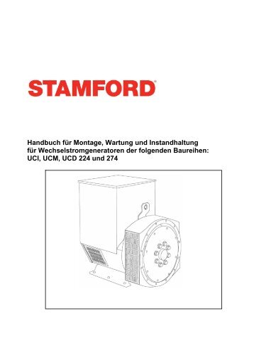 Handbuch für Montage, Wartung und Instandhaltung für ...