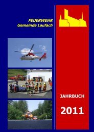 Jahrbuch 2011 - FEUERWEHR Gemeinde Laufach