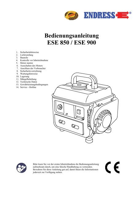 Stromerzeuger Ölwechsel - Zeitpunkt & Vorgehensweise