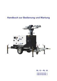 Handbuch zur Bedienung und Wartung RL 12 - rental power
