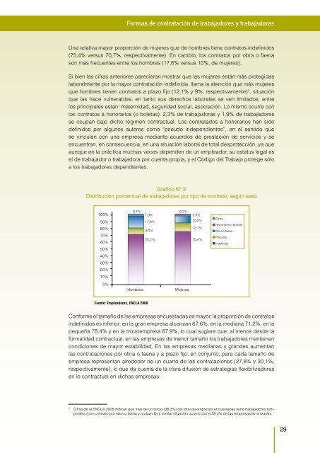 inequidades y brechas de género en - Dirección del Trabajo