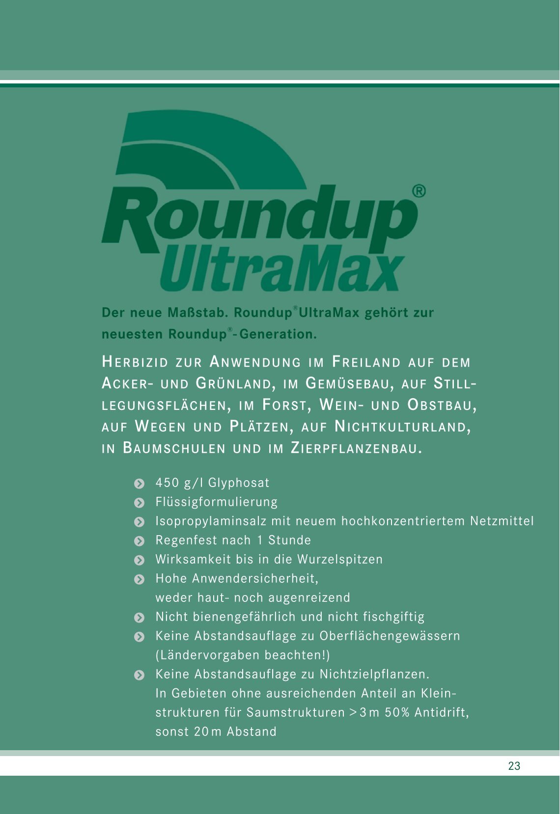 1 Free S From Roundup Ultramax De Roundup Ultramax De