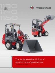 Hoftrac® 11 Series - Weidemann GmbH