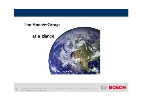Corporate Intellectual Property Bosch Group