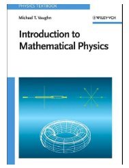 Introduction to Mathematical Physics Textbook - Ruang Baca FMIPA ...