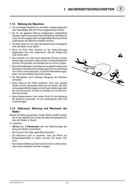 rollprofi mb 60 - Alois Pöttinger Maschinenfabrik GmbH