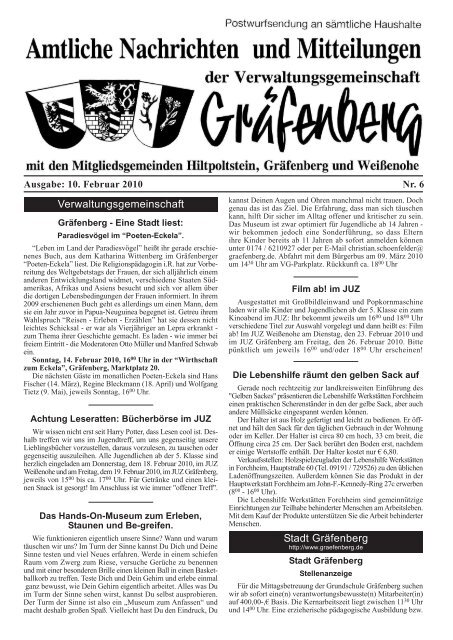 Ausgabe 06 10.02.2010 - Gräfenberg