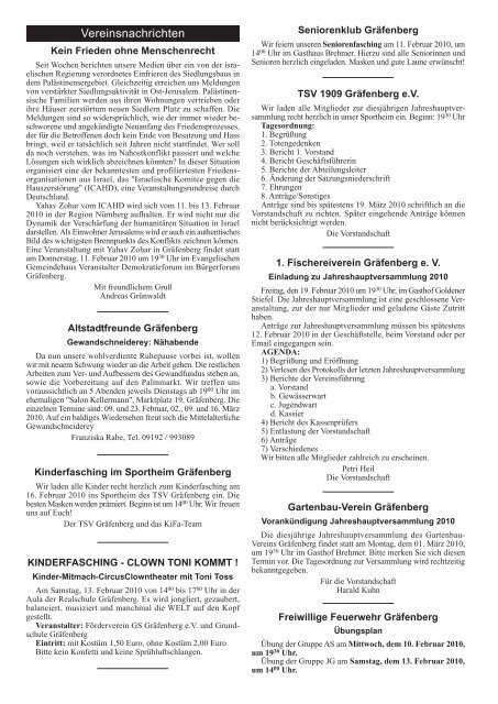 Ausgabe 06 10.02.2010 - Gräfenberg