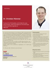 Dr. Christian Hümmer - Benedictus Krankenhaus Tutzing