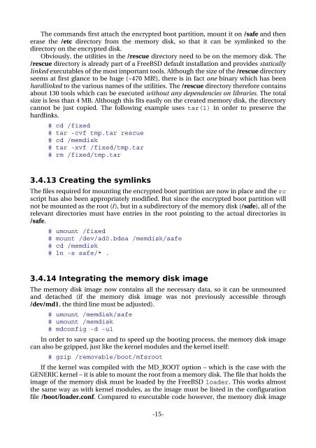 Complete Hard Disk Encryption Using FreeBSD's GEOM Framework