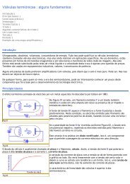 Válvulas termiónicas : alguns fundamentos - Galileu