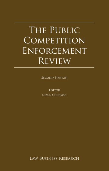 The Public Competition Enforcement Review - Froriep Renggli