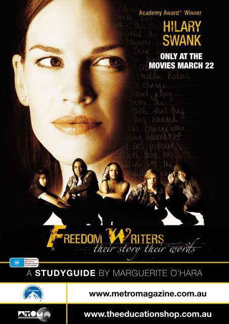 FreeDom WriTers - Metro Magazine