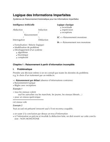 Systèmes de raisonnement automatique