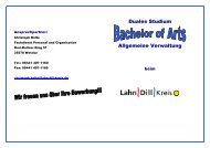 Bachelor of Arts - Allgemeine Verwaltung - Lahn-Dill-Kreis