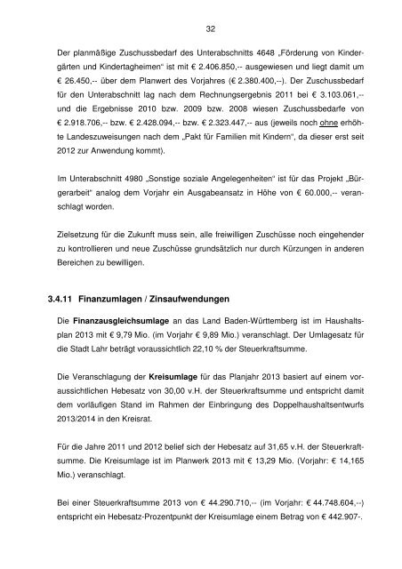 Haushaltsplan Stadt Lahr 2013 (application/pdf)