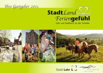 Tourismusbroschüre Lahr-Seelbach 2011 - RegioTrends