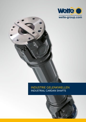 Industrie Gelenkwellen - Bengtsson Maskin