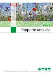 2009 Rapporto annuale - Schweizerischer Bauernverband