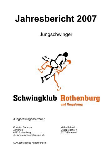 Jungschwinger - Schwingklub Rothenburg
