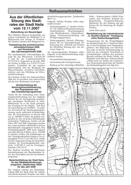 stadtnachrichten - Stadt Naila