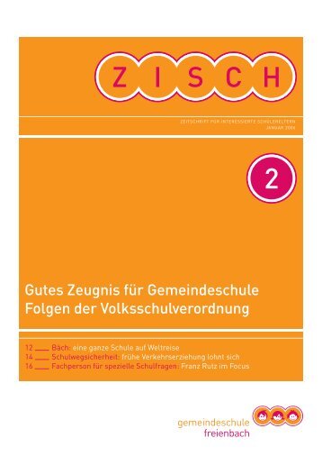Ausgabe 2 2006 [PDF, 1005 KB] - Gemeinde Freienbach