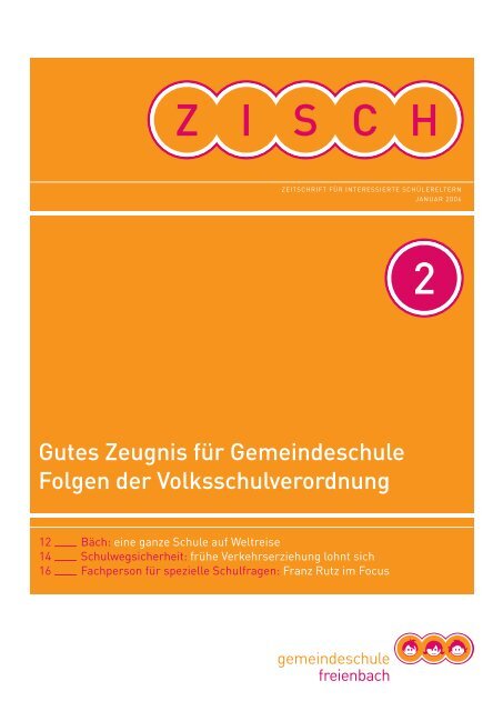 Ausgabe 2 2006 [PDF, 1005 KB] - Gemeinde Freienbach
