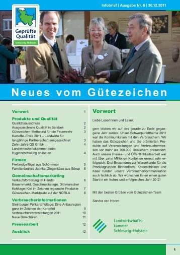 Zum Download - Gütezeichen Schleswig-Holstein