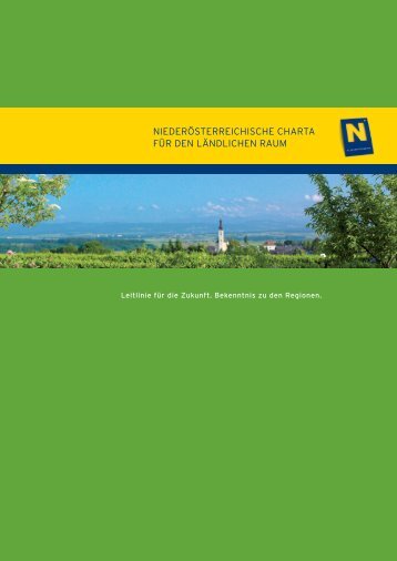 NÖ Charta für den ländlichen Raum - Niederösterreichische Charta ...