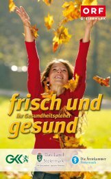 Frisch und gesund! - ORF